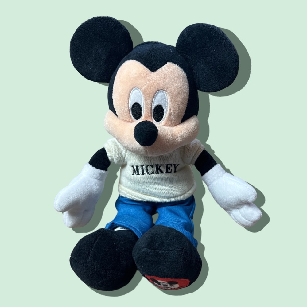 Disney Parks Mickey Mouse Club Mouseketeers Mickey Plush Stuffed Animal Toy